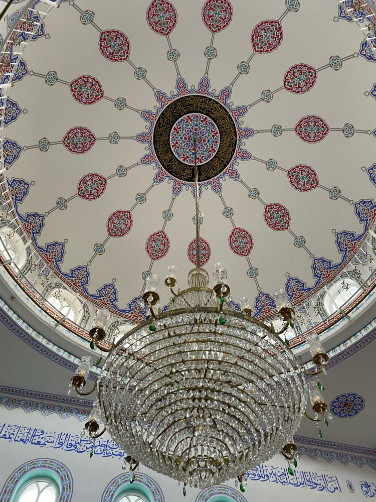 Bild:Besuch der Moschee