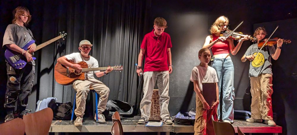 Bild:Musical an der Bodensee-Schule
